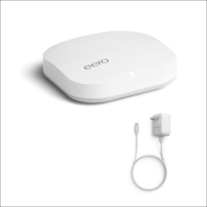 Refurbished Eero Pro Wireless Mesh Router w/ USB-C Adapter<p><b>$50</b> with new fiber order</p><p>includes $15 discount when ordered NOW</p>